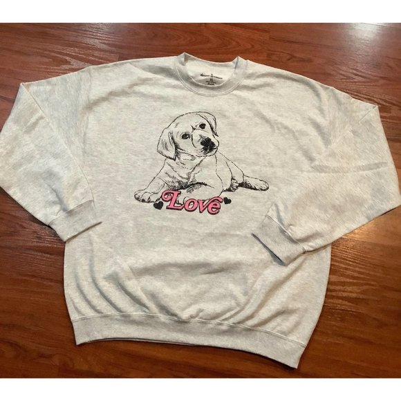 DESERT DREAMER PUPPY LOVE SWEATSHIRT XL - Picture 3 of 8